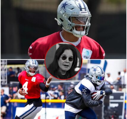 Dak Prescott Rocks Out as Cowboys Open Practice with Ozzy Osbourne Tribute