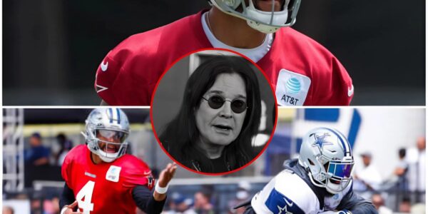 Dak Prescott Rocks Out as Cowboys Open Practice with Ozzy Osbourne Tribute