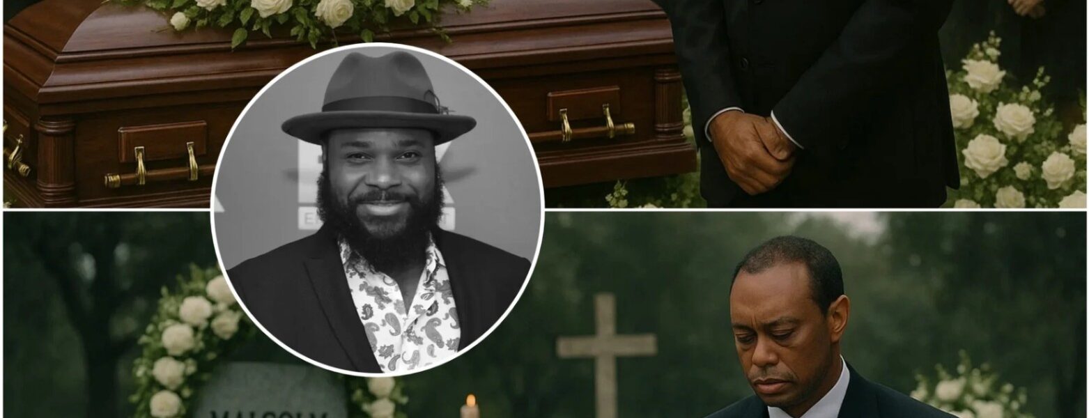 One Swing, Two Legends, and a Final Goodbye: Tiger Woods Makes a Surprise Appearance at Malcolm-Jamal Warner’s Funeral — And What He Offered Left Everyone in Tears