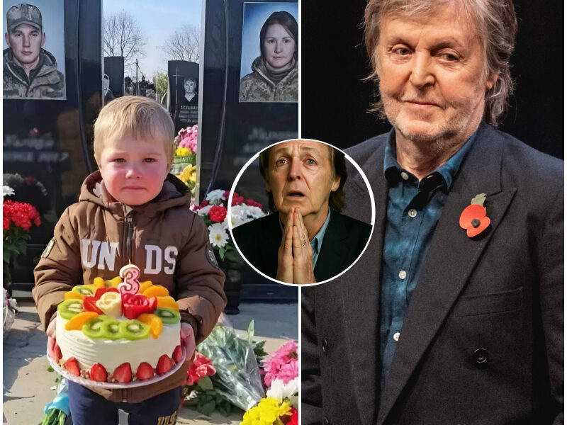 "HE’S ONLY THREE": Paul McCartney Heartbroken Over Ukrainian War Orphan — Takes Action After Tragic Photo Breaks the Internet