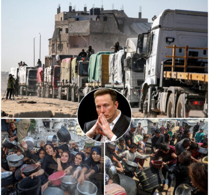 BREAKING: Elon Musk Sends Surprise Emergency Relief Convoy to Gaza — Visionary Tech Mogul’s Secret Mission Sparks Chaos and Tears Amid Crisis