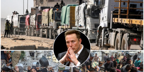 BREAKING: Elon Musk Sends Surprise Emergency Relief Convoy to Gaza — Visionary Tech Mogul’s Secret Mission Sparks Chaos and Tears Amid Crisis