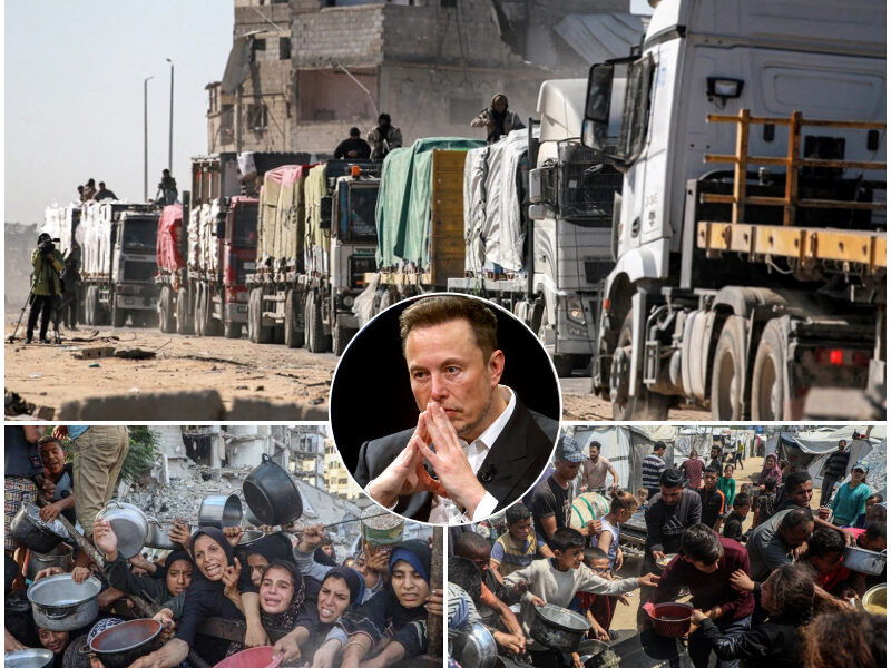 BREAKING: Elon Musk Sends Surprise Emergency Relief Convoy to Gaza — Visionary Tech Mogul’s Secret Mission Sparks Chaos and Tears Amid Crisis