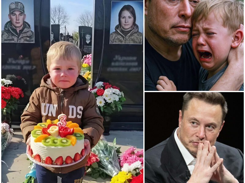 “He’s Only Three” — The Heartbreaking Photo That Caught Elon Musk’s Eye — And the Promise No One Believed He’d Keep