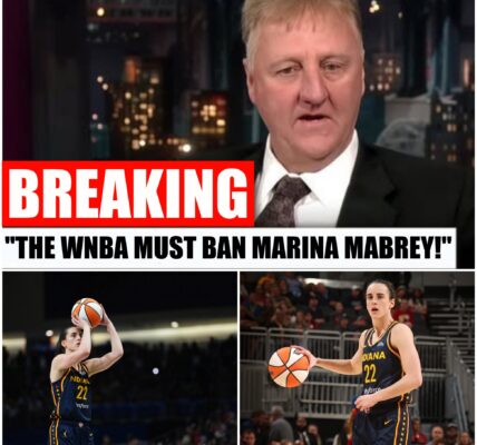 “It’s Time to Put It Out.” — Larry Bird Breaks His Silence to Defend Caitlin Clark, and His Words Cut Deeper Than Any Foul
