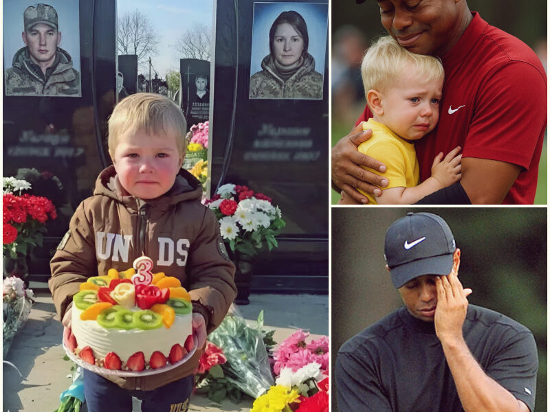 “No One Expected Tiger Woods to Step In — But What He Did for This War Orphan Left the World Speechless”