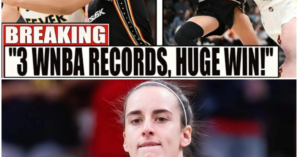 BREAKING: Caitlin Clark Breaks 3 WNBA Records in One Night — And the Way She Took Apart Jacy Sheldon Left the Entire Connecticut Sideline in Total Shock