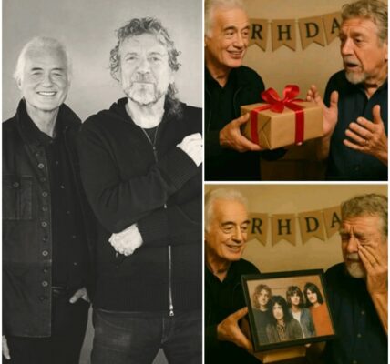 Jimmy Page’s Emotional Tribute to Robert Plant Becomes a Viral Moment — A Hand-Drawn Portrait That Captures the Spirit, Scars, and Soul of Led Zeppelin’s Golden Years