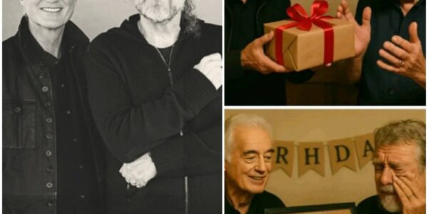 Jimmy Page’s Emotional Tribute to Robert Plant Becomes a Viral Moment — A Hand-Drawn Portrait That Captures the Spirit, Scars, and Soul of Led Zeppelin’s Golden Years
