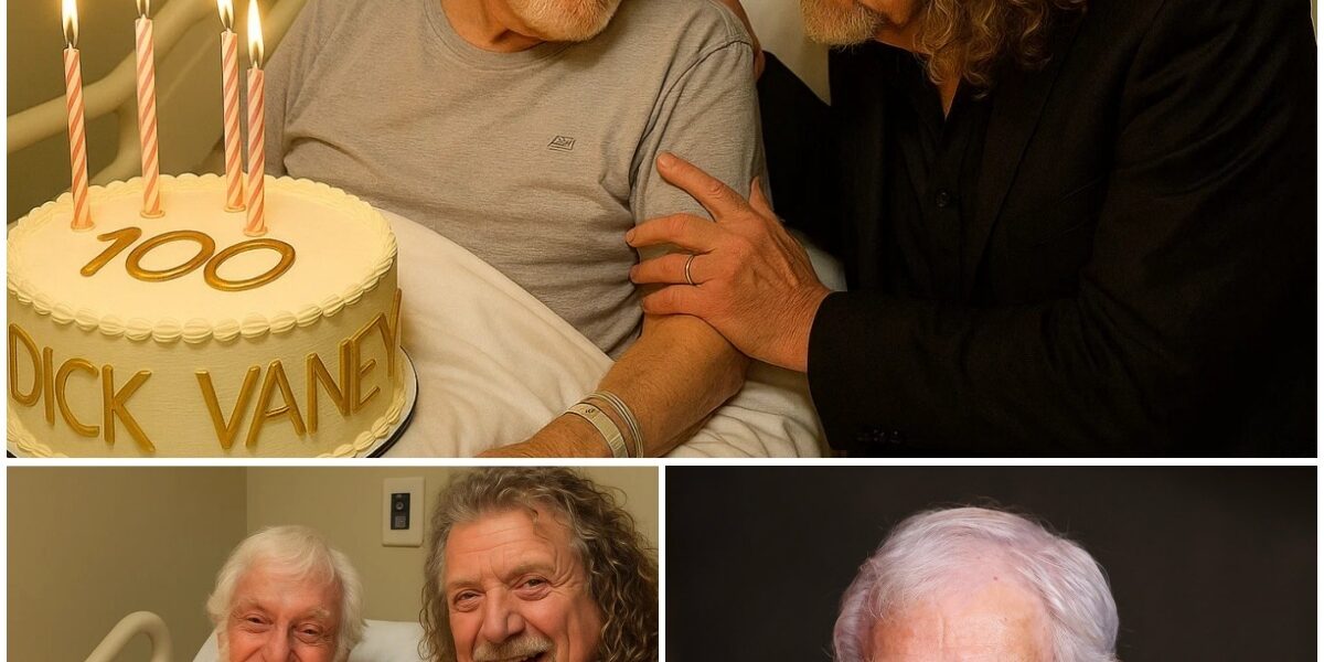 A Song for the Century — Robert Plant’s Surprise Tribute to Dick Van Dyke on His 100th Birthday Leaves the World in Tears