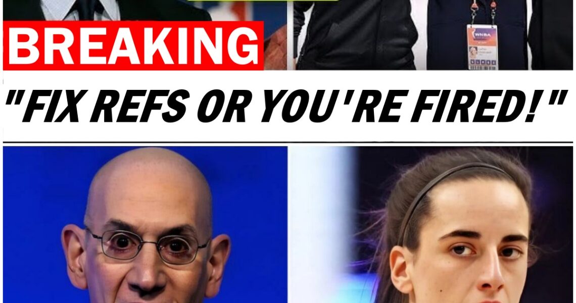 BREAKING: Adam Silver Furious After Caitlin Clark Withdraws From All-Star Game With Injury - And What He Told WNBA Officials Has the Entire League on Notice