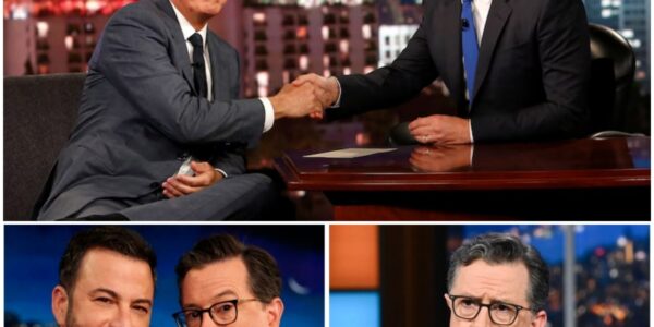 “LOVE YOU STEPHEN. F— YOU AND ALL YOUR SHELDONS, CBS.” Jimmy Kimmel blasted CBS after the network announced plans to cancel “The Late Show With Stephen Colbert.”