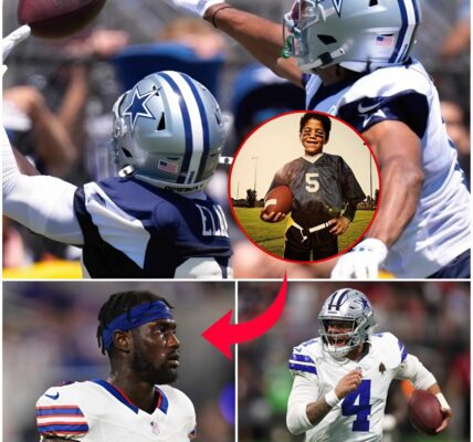 Kaiir Elam Creates Heartwarming Moment After Intercepting Dak Prescott at Cowboys Training Camp