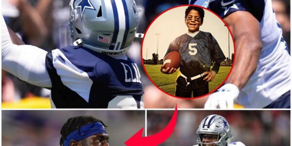 Kaiir Elam Creates Heartwarming Moment After Intercepting Dak Prescott at Cowboys Training Camp