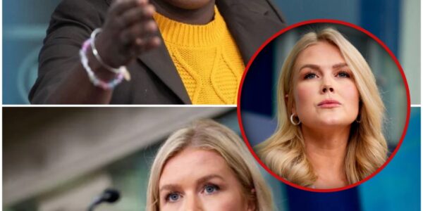 The Question That Shook the Set: Karine Jean-Pierre’s Viral Showdown with Karoline Leavitt