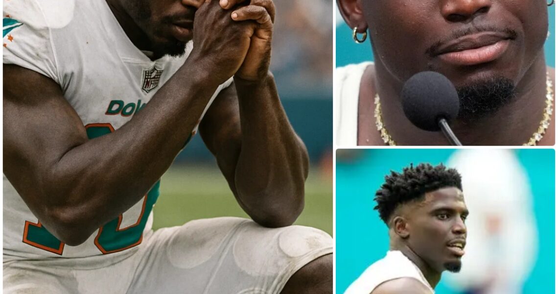 LATEST NEWS: Miami Dolphins star Tyreek Hill was named because he faced a suspension for the entire 2026 season for his involvement in "Gambling", the coaching staff held an emergency meeting and issued the latest statement on the incident...