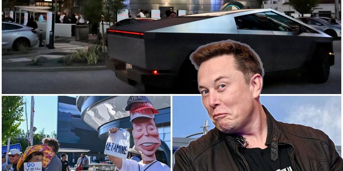 In Defense of a Dreamer: Why Elon Musk’s Retro Tesla Diner Deserves More Than Protests