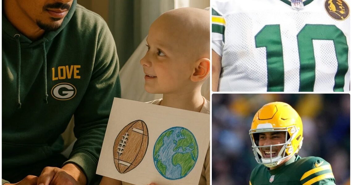 BREAKING: GREEN BAY PACKERS superstar Jordan Love unexpectedly pays $105 million in medical bills for 50 cancer patients in Rapid City, South Dakota, as part of the superstar's charity campaign