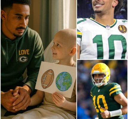 BREAKING: GREEN BAY PACKERS superstar Jordan Love unexpectedly pays $105 million in medical bills for 50 cancer patients in Rapid City, South Dakota, as part of the superstar's charity campaign