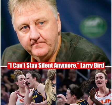 “I Can’t Stay Silent Anymore.” Larry Bird Finally Breaks His Silence About Marina Mabrey’s Repeated Attacks on Caitlin Clark
