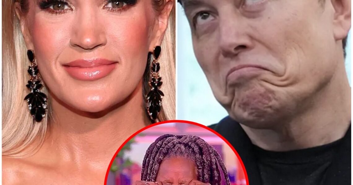CARRIE UNDERWOOD & ELON MUSK UNITE IN SHOCKING MOVE TO SHUT DOWN "THE VIEW" — BOMBSHELL EVIDENCE COULD SPELL THE END FOR AMERICA’S MOST CONTROVERSIAL TALK SHOW!
