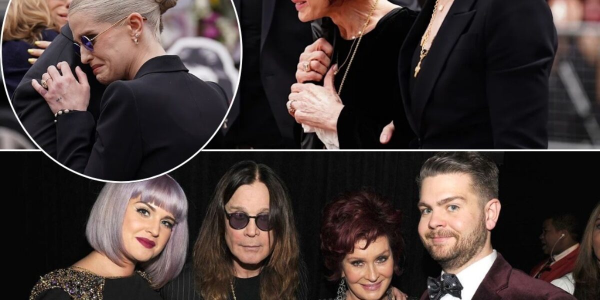 Ozzy Osbourne’s Funeral: Sharon Osbourne Breaks Down In Birmingham As Thousands Pay Tribute