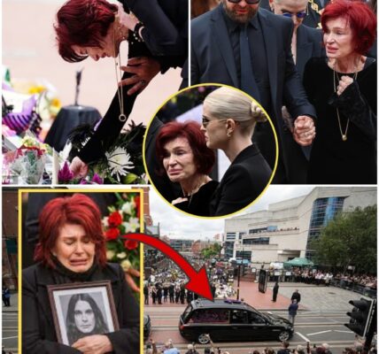 Sharon Osbourne Breaks Down in Tears as Ozzy’s Funeral Procession Moves Through Birmingham — Surrounded by Children Jack, Kelly, Aimee, Son Louis, and Thousands of Heartbroken Black Sabbath Fans