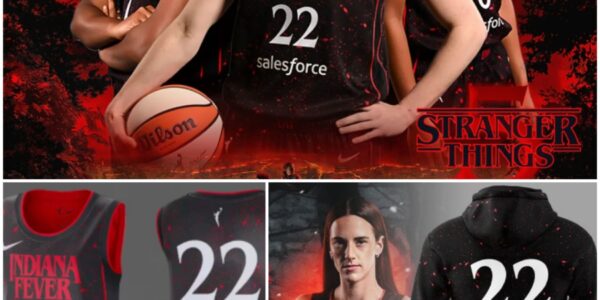 WNBA Fans Lose Their Minds Over Caitlin Clark's Indiana Fever "Stranger Things" Jerseys