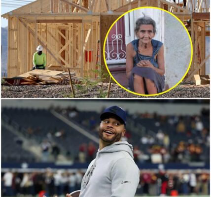HEARTWARMING: Dak Prescott Quietly Rebuilds Home for 78-Year-Old Woman After Devastating Fire Near AT&T Stadium