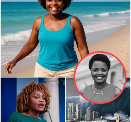 BREAKING: Karine Jean-Pierre Reported Missing After Tsunami in Hawaii — Family Issues Emotional Statement as Search Intensifies