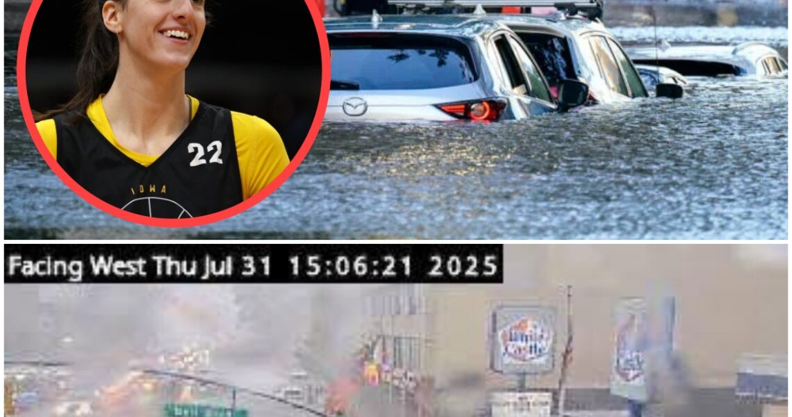 TRAPPED BY THE STORM: Caitlin Clark Stranded in NYC Floods Just Days Before Career-Defining Game