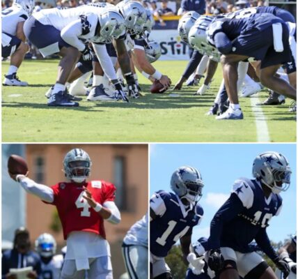 Dak Prescott Utilizes Every Offensive Weapon in Impressive Day 8 Practice