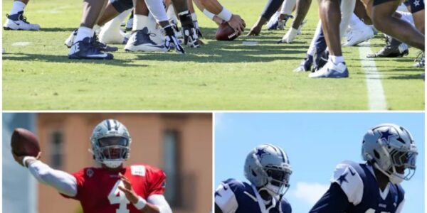 Dak Prescott Utilizes Every Offensive Weapon in Impressive Day 8 Practice
