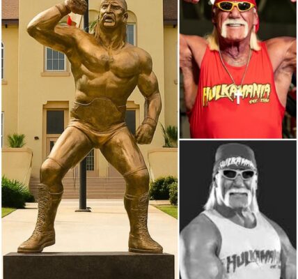 "Hulk Hogan, one of the greatest icons in American wrestling history, passed away at the age of 71 on July 24th at his home in Clearwater, Florida. In honor of his legacy, WWE’s CEO has decided to place a statue of him right at the entrance, ensuring that his monumental contribution to the sport will never be forgotten."