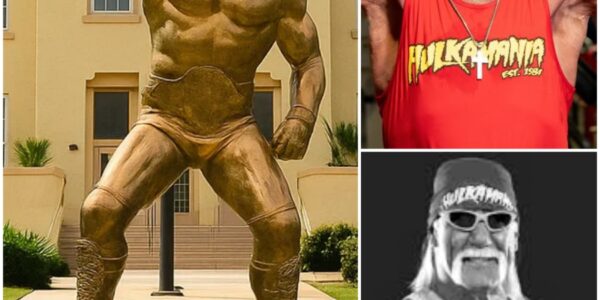 "Hulk Hogan, one of the greatest icons in American wrestling history, passed away at the age of 71 on July 24th at his home in Clearwater, Florida. In honor of his legacy, WWE’s CEO has decided to place a statue of him right at the entrance, ensuring that his monumental contribution to the sport will never be forgotten."