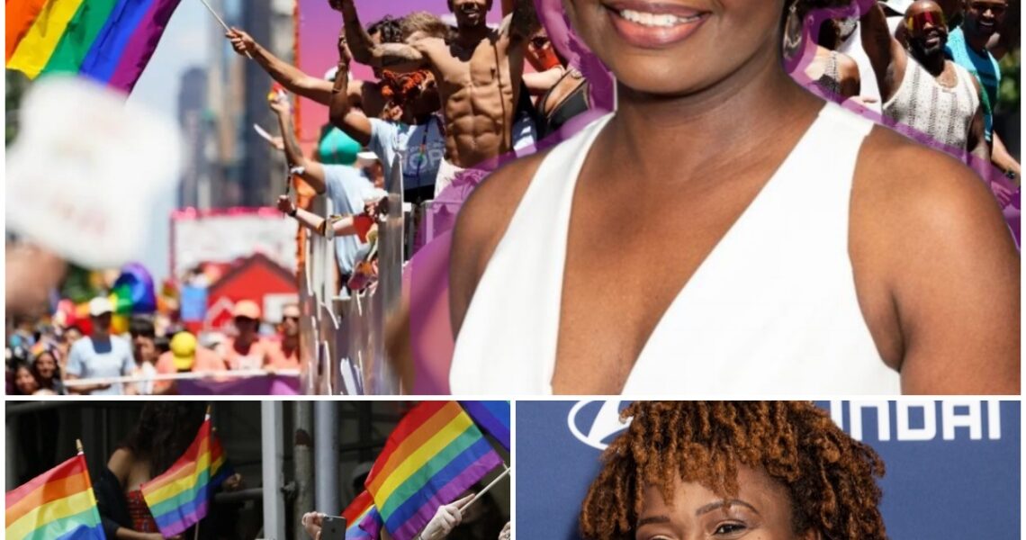 SHOCKING: Karine Jean-Pierre Breaks Silence in Private LGBTQ+ Meeting — “If I Lose My Job for This, So Be It”