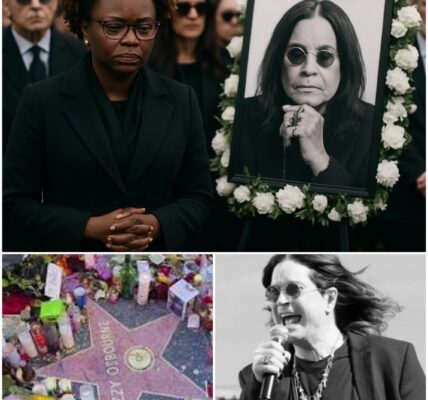 BREAKING: Karine Jean‑Pierre Makes Surprise Appearance at Ozzy Osbourne’s Funeral in Birmingham