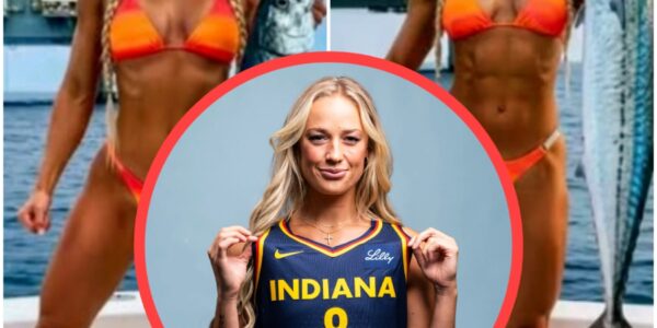 HOT: Sophie Cunningham Goes Viral in Tiny Orange Bikini Holding Giant Barracuda