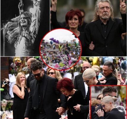 Sharon and Robert Plant Raise Their Hands: The Silent Goodbye That Stilled the World-YOLO