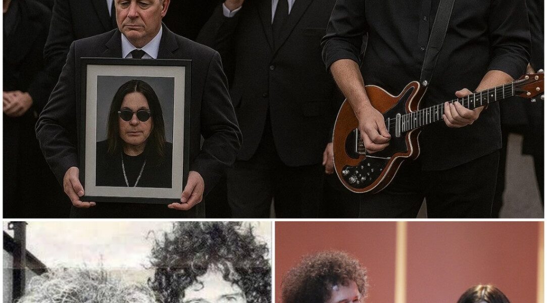 Brian May Plays Guitar at Ozzy Osbourne's Funeral, Honoring the Rock Legend