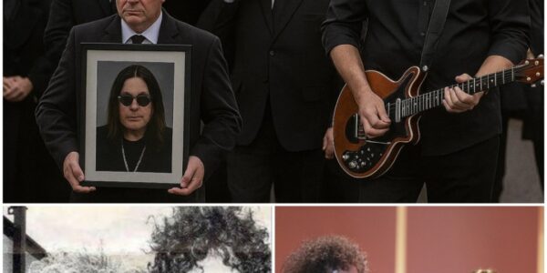 Brian May Plays Guitar at Ozzy Osbourne's Funeral, Honoring the Rock Legend