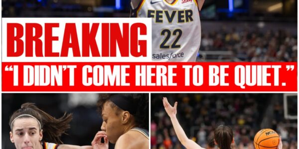 “I DIDN’T COME HERE TO BE QUIET.” – Caitlin Clark’s Defiant Stand That Shook the WNBA
