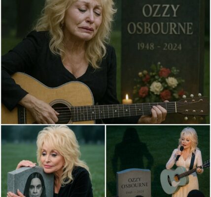 Shock and Awe: dolly parton sings a heartbreaking tribute at Ozzy Osbourne’s grave — refusing to believe the “prince of darkness” is gone