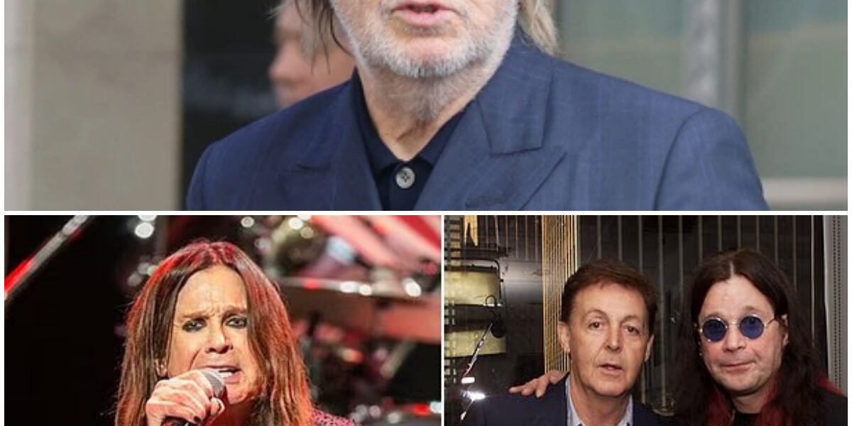 "In a sea of candles and tears, Paul McCartney and Ringo Starr stood beside Ozzy’s casket. Without a word, they played Let It Be — Ozzy’s final wish, echoing like a sacred goodbye."