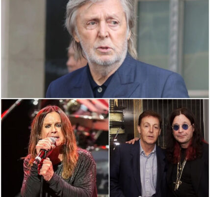 "In a sea of candles and tears, Paul McCartney and Ringo Starr stood beside Ozzy’s casket. Without a word, they played Let It Be — Ozzy’s final wish, echoing like a sacred goodbye."