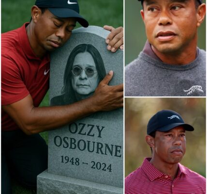 Unbelievable Scene: Tiger Woods Visits Ozzy Osbourne’s Grave Carrying a Golf Bag — “We Never Got That Last Game…”