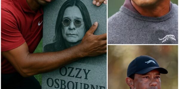 Unbelievable Scene: Tiger Woods Visits Ozzy Osbourne’s Grave Carrying a Golf Bag — “We Never Got That Last Game…”