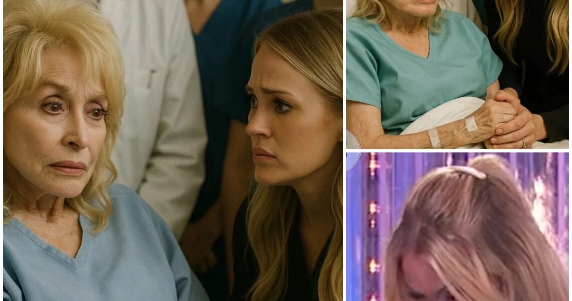 SHOCKING NEWS: Carrie Underwood Breaks Down in Tears Over Dolly Parton’s Final Tour – “My Heart Hurts for Her” – Fans Left in Sorrow After Emotional Revelation 💔🎤