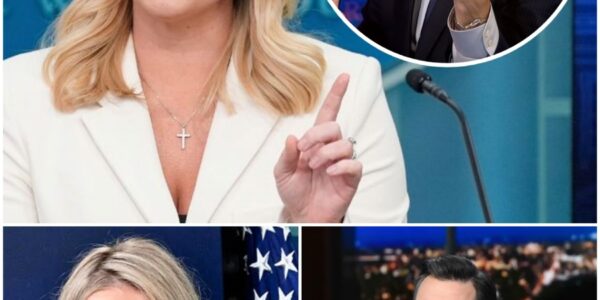 The Night Karoline Leavitt Walked Into a Studio — And Walked Out a Meme