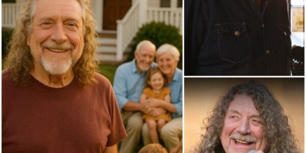 BREAKING: Rock legend Robert Plant has donated £200,000 to rebuild a home for an elderly couple raising dozens of children — but when the couple walked in, a more unexpected gift left them speechless…